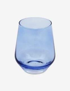Stemless Wine Glass, (Set Of 6) By Estelle Colored Glass -Restaurant Supplies Store estelle stemware cobalt 317 408768fe 6589 44f9 ba47 f4014de846de scaled