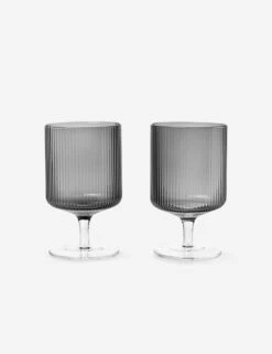 Ripple Wine Glasses (Set Of 2) By Ferm Living -Restaurant Supplies Store fermLIVING AW19 RippleWineGlasses 100489112 1 Product scaled