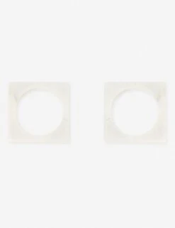 Modernist Napkin Ring Set -Restaurant Supplies Store mar10 whi napkin ring white scaled