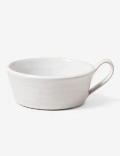 Silo Soup Mug, White By Farmhouse Pottery