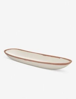 Tara Melamine Long Oval Serving Bowl