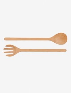 Salad Servers, Beechwood